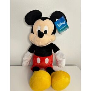 Disney Signature Collection Mickey Plush: Stuffed Toy Polyester Mouse 18" NWT